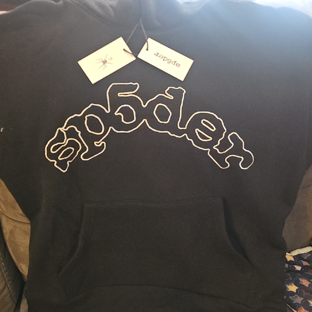 Spyder Black Pullover with Logo
